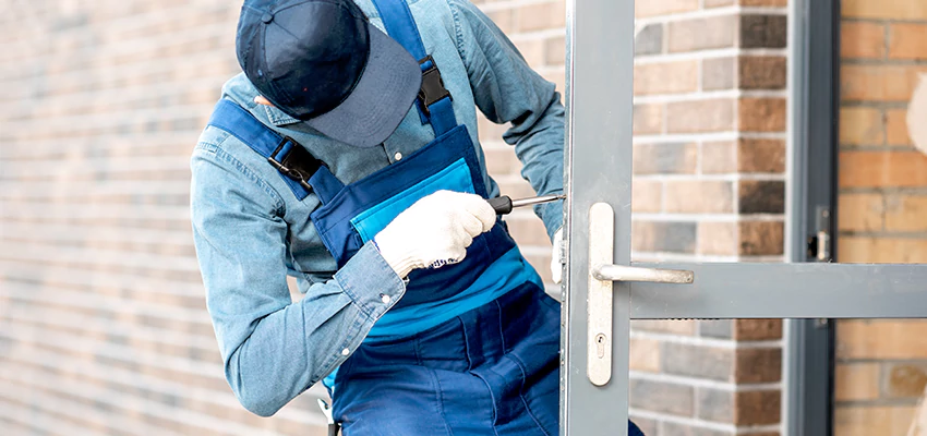 Pivot Storefront Door Locks Installation in Fallbrook, California
