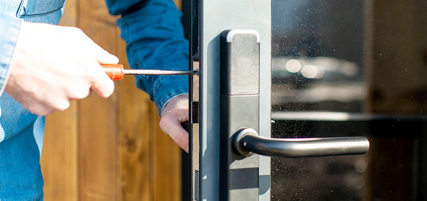 Aluminium Door Lock Replacement in Fallbrook, California