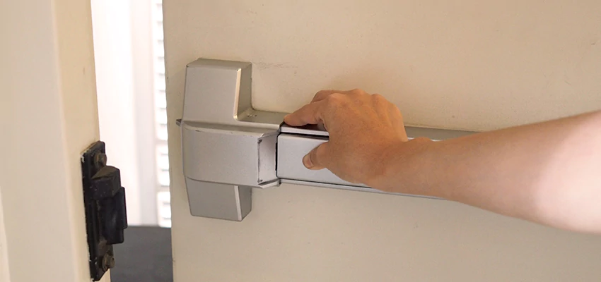 Roller Gate Panic Bar Installation in Fallbrook, California